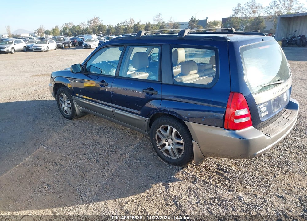 2005 SUBARU FORESTER 2.5XS L.L. BEAN VIN: JF1SG676X5H738050