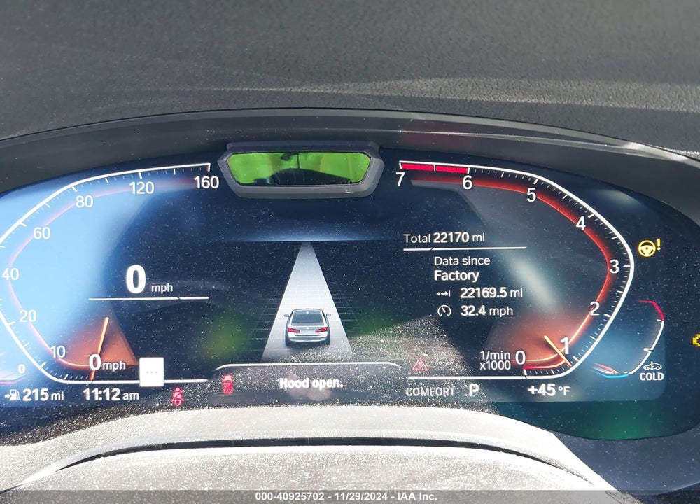 2022 BMW 530 I XDRIVE VIN: WBA13BJ09NCH92788