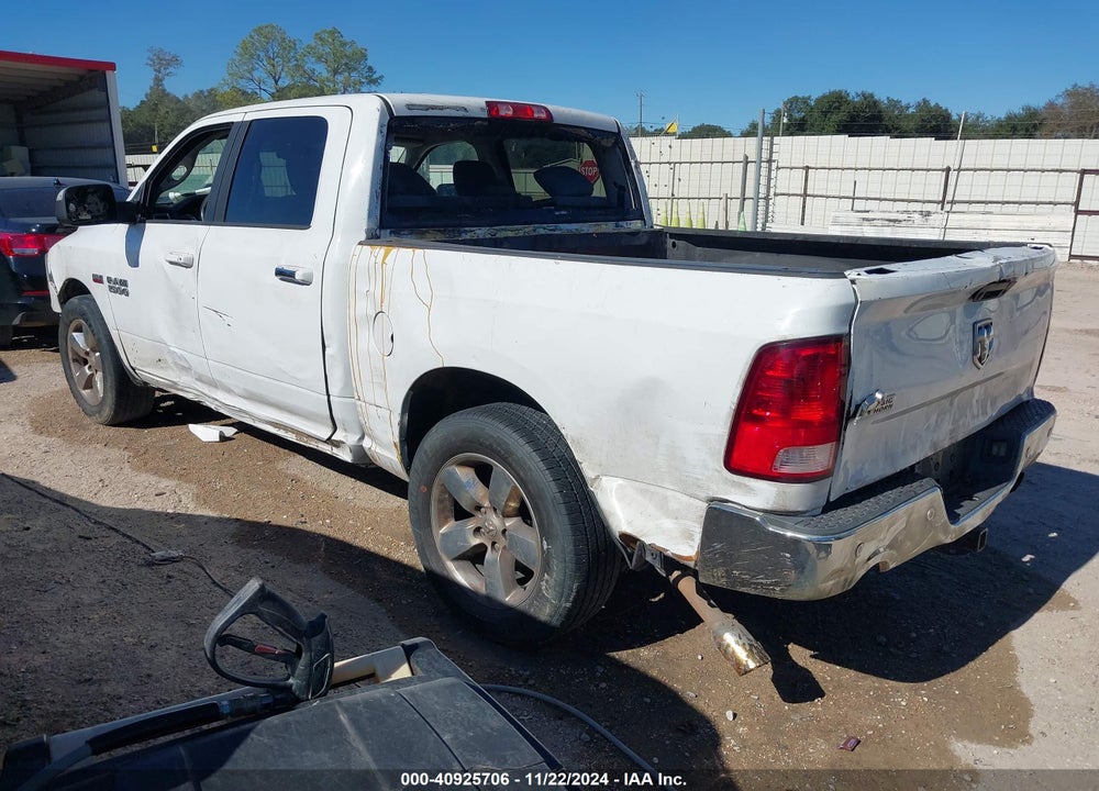 2017 RAM 1500 BIG HORN 4X2 5'7 BOX VIN: 3C6RR6LT5HG563873
