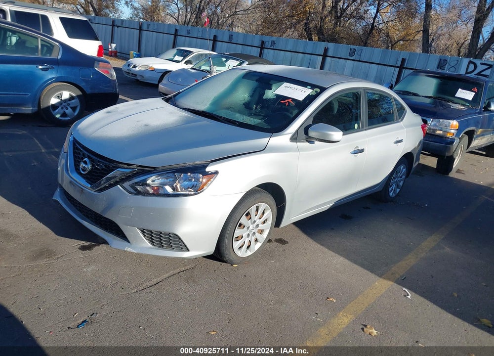 2016 NISSAN SENTRA SV VIN: 3N1AB7AP9GL656099