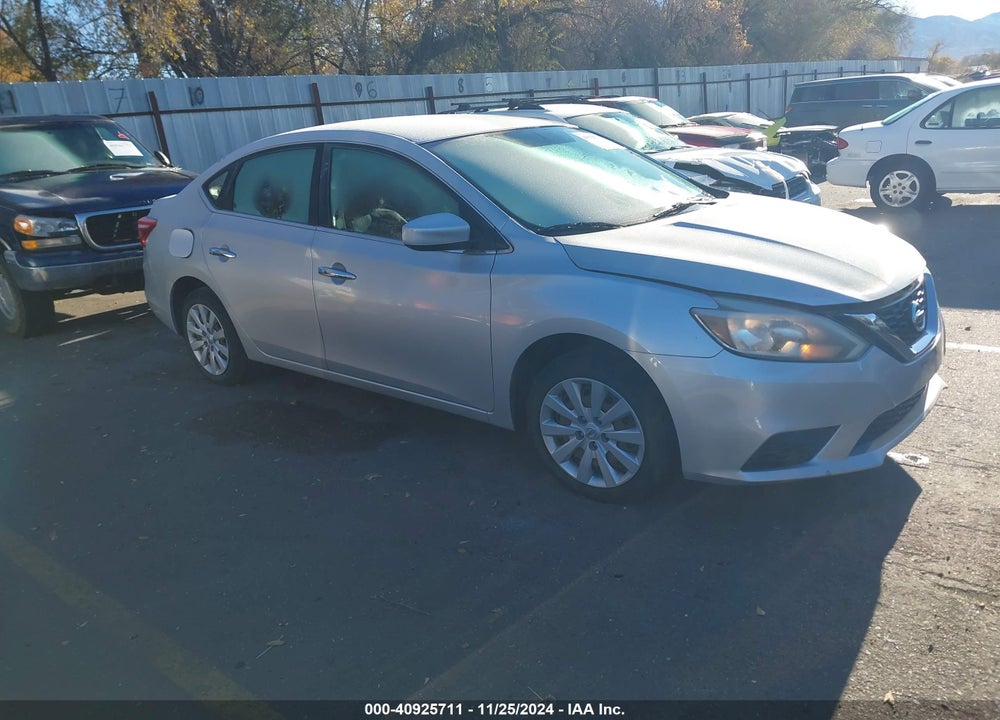 2016 NISSAN SENTRA SV VIN: 3N1AB7AP9GL656099
