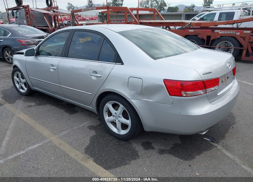 2006 HYUNDAI SONATA GLS V6/LX V6 VIN: 5NPEU46F46H034807
