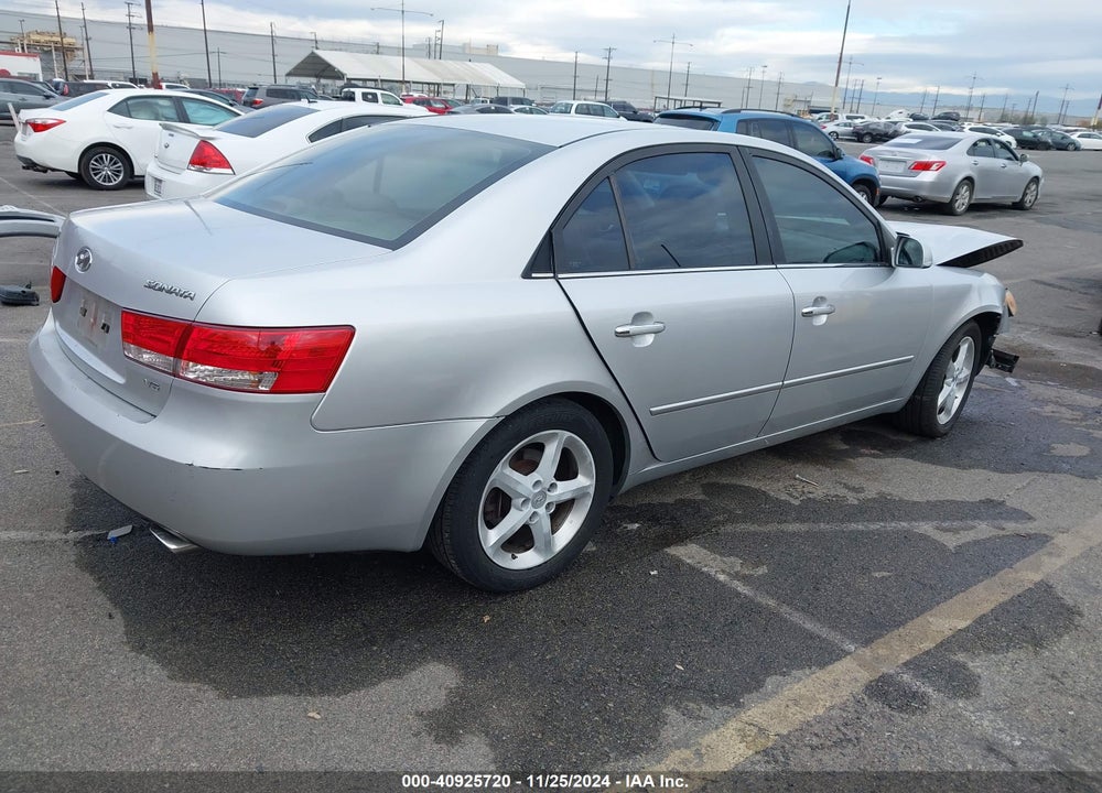 2006 HYUNDAI SONATA GLS V6/LX V6 VIN: 5NPEU46F46H034807