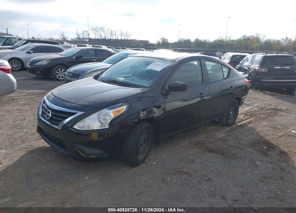 2016 NISSAN VERSA 1.6 S+ VIN: 3N1CN7AP7GL849593