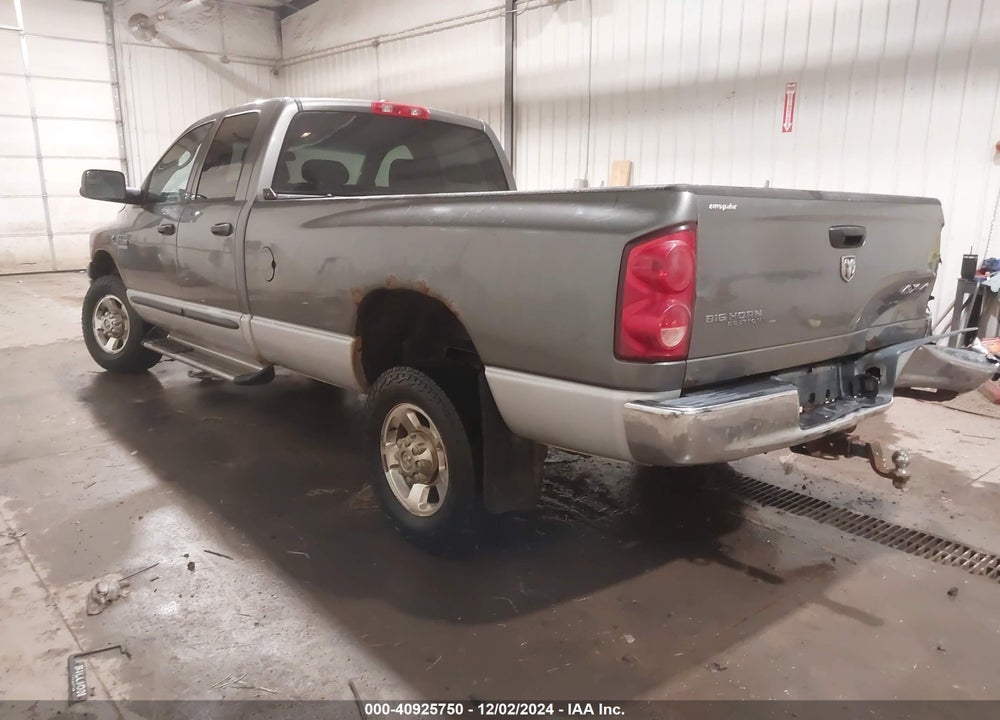 2007 DODGE RAM 3500 SLT/TRX4 OFF ROAD/SPORT VIN: 3D7MX38A37G825263