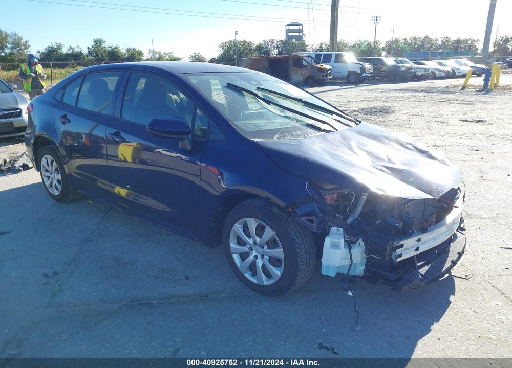 2020 TOYOTA COROLLA LE VIN: JTDEPRAEXLJ066876