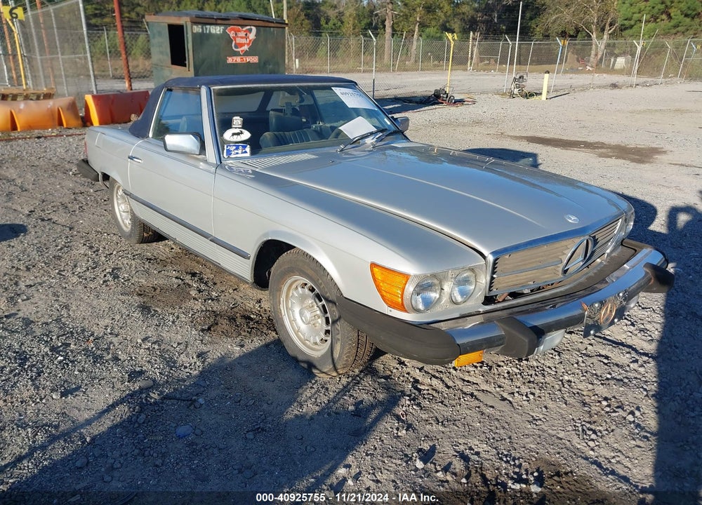 1980 MERCEDES-BENZ 450SL VIN: 10704412060838