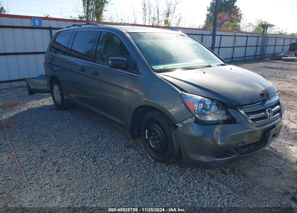 2007 HONDA ODYSSEY LX VIN: 5FNRL38277B012423