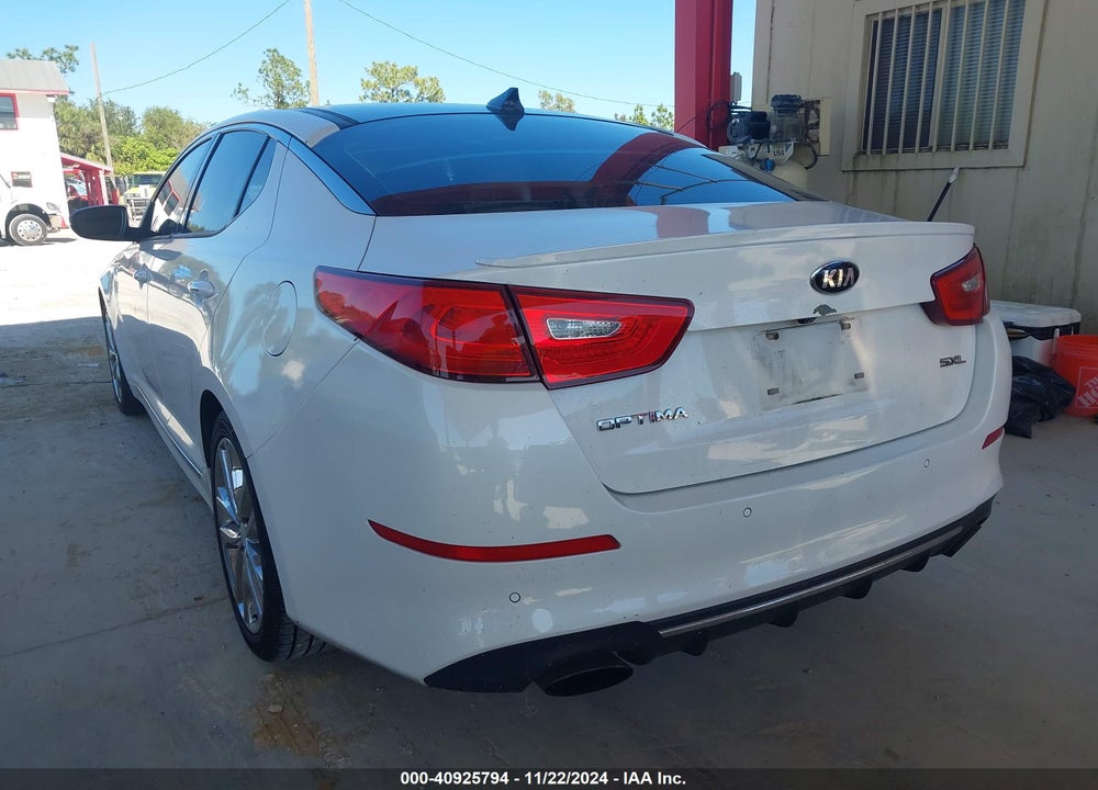 2014 KIA OPTIMA SXL TURBO VIN: 5XXGR4A64EG282146