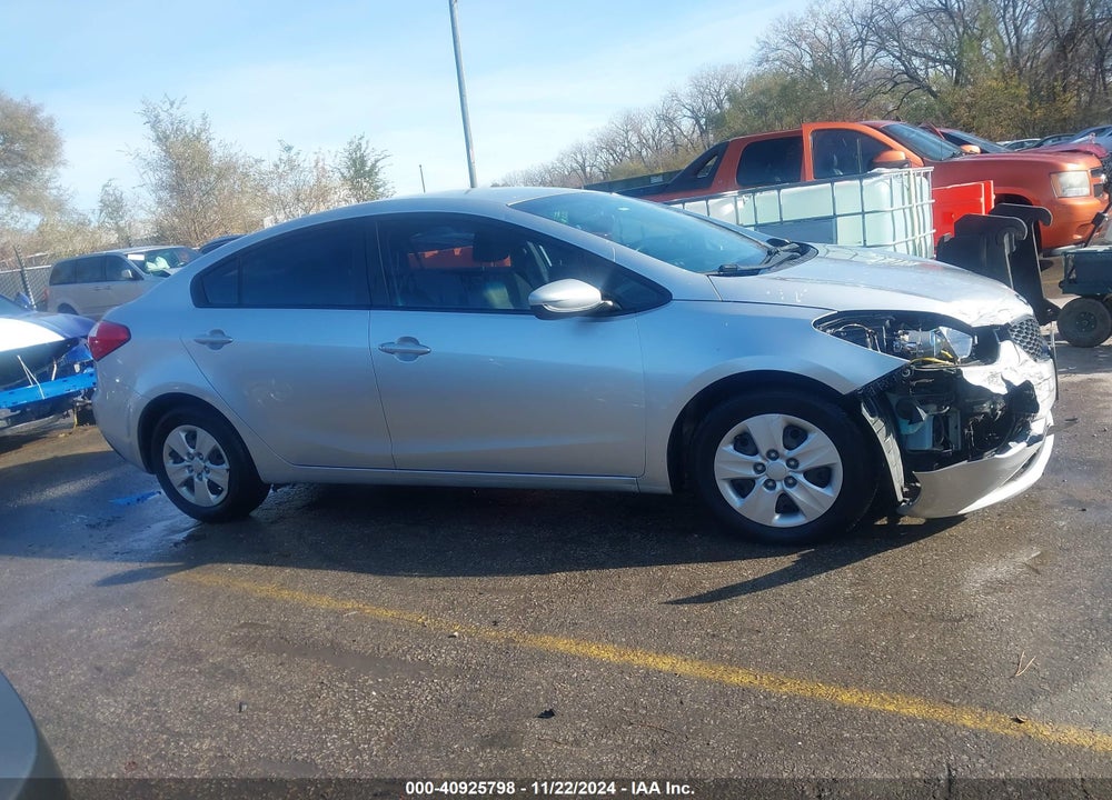 2014 KIA FORTE LX VIN: KNAFK4A69E5149707