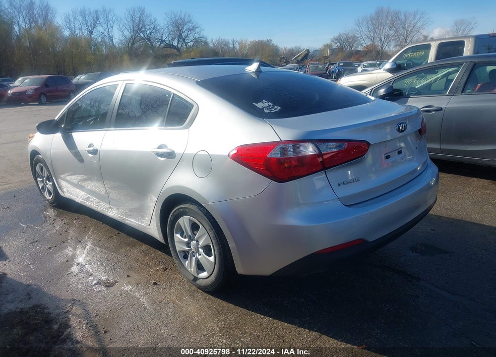 2014 KIA FORTE LX VIN: KNAFK4A69E5149707
