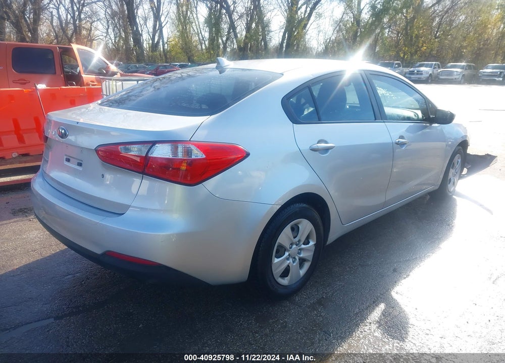 2014 KIA FORTE LX VIN: KNAFK4A69E5149707