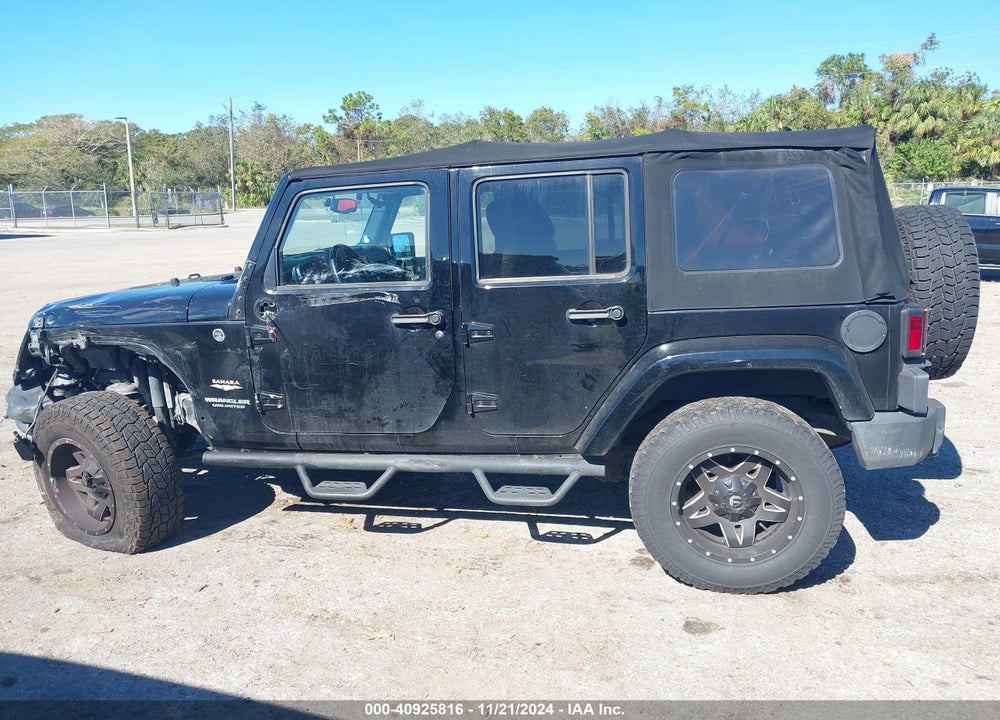 2015 JEEP WRANGLER UNLIMITED SAHARA VIN: 1C4BJWEG2FL553495