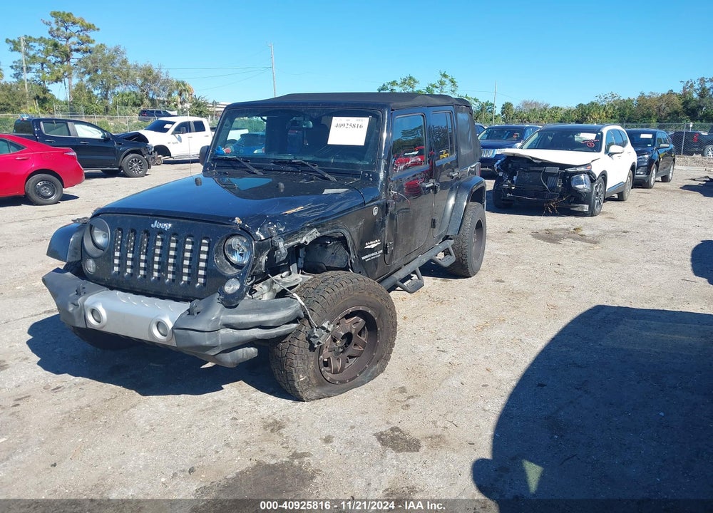 2015 JEEP WRANGLER UNLIMITED SAHARA VIN: 1C4BJWEG2FL553495