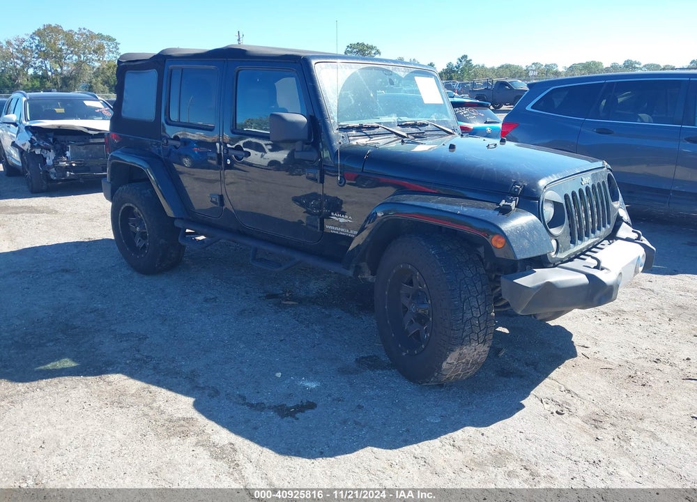 2015 JEEP WRANGLER UNLIMITED SAHARA VIN: 1C4BJWEG2FL553495