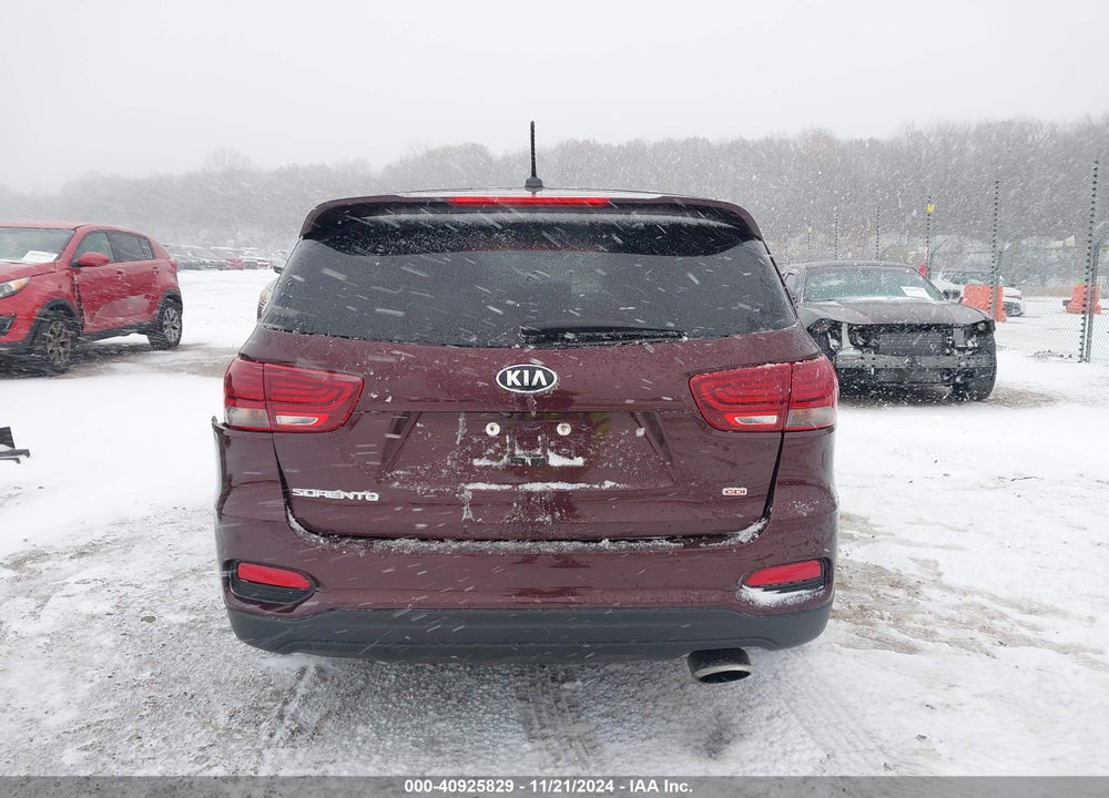 2020 KIA SORENTO 2.4L LX VIN: 5XYPGDA32LG629803