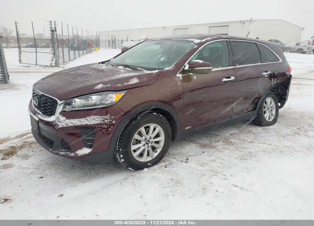 2020 KIA SORENTO 2.4L LX VIN: 5XYPGDA32LG629803