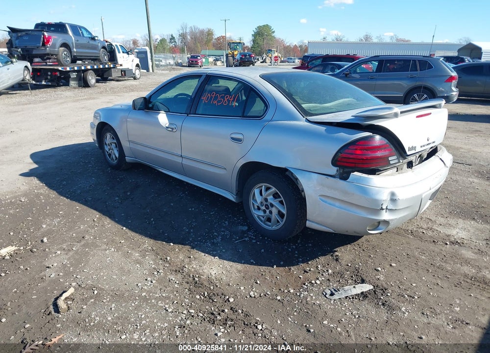 2004 PONTIAC GRAND AM SE VIN: 1G2NE52F14C240821