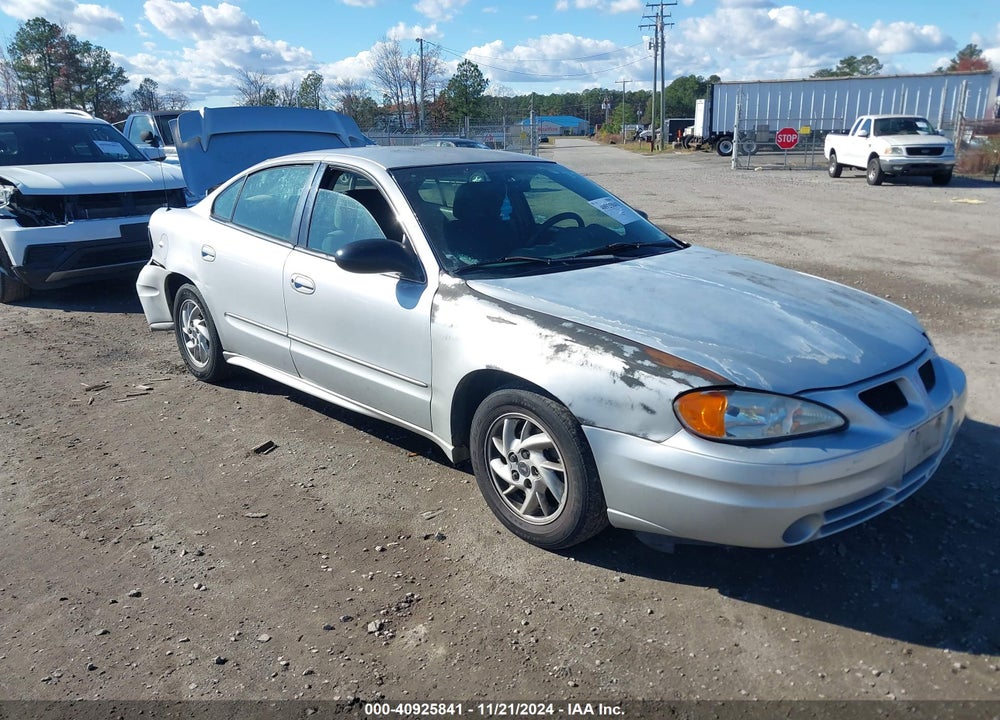 2004 PONTIAC GRAND AM SE VIN: 1G2NE52F14C240821