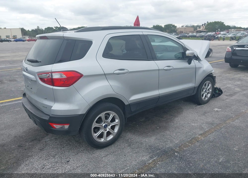 2018 FORD ECOSPORT SE VIN: MAJ3P1TE4JC174150