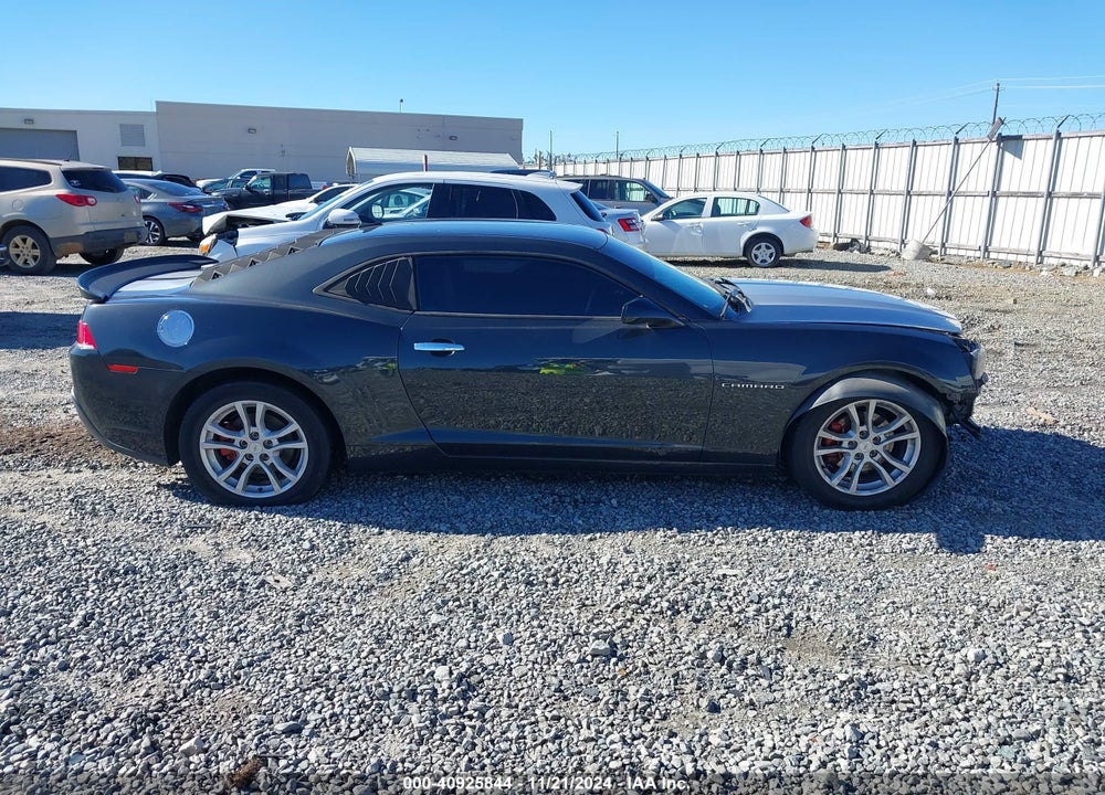 2014 CHEVROLET CAMARO 2LS VIN: 2G1FA1E31E9220687