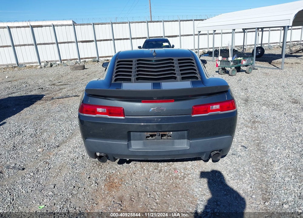 2014 CHEVROLET CAMARO 2LS VIN: 2G1FA1E31E9220687