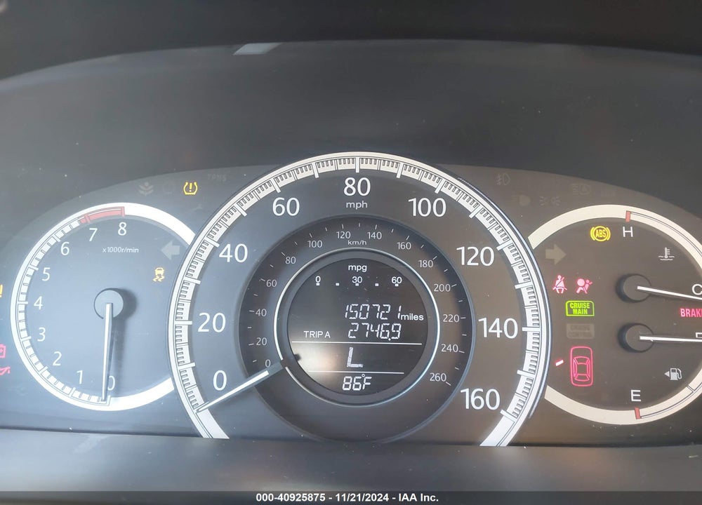 2015 HONDA ACCORD LX VIN: 1HGCR2F33FA055708