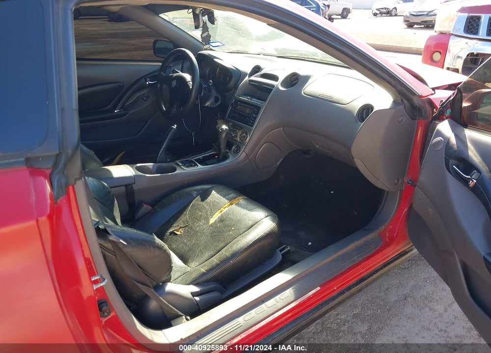 2000 TOYOTA CELICA GT VIN: JTDDR32T4Y0052839