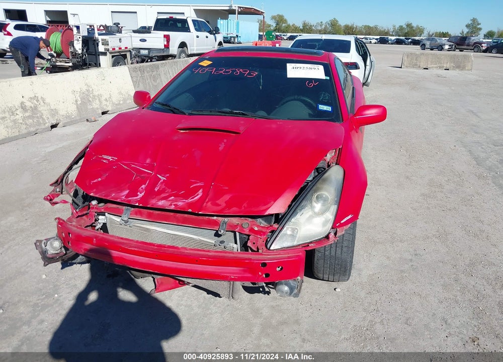 2000 TOYOTA CELICA GT VIN: JTDDR32T4Y0052839