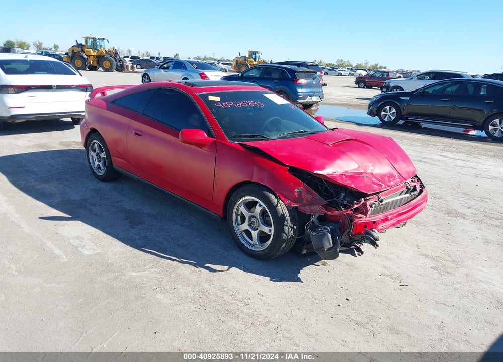 2000 TOYOTA CELICA GT VIN: JTDDR32T4Y0052839