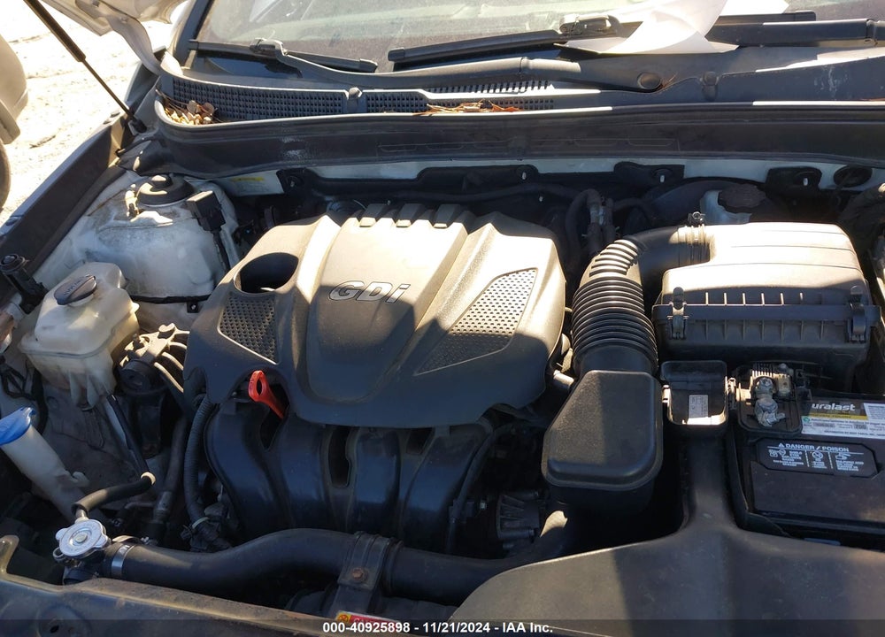 2013 HYUNDAI SONATA GLS VIN: 5NPEB4AC9DH611234