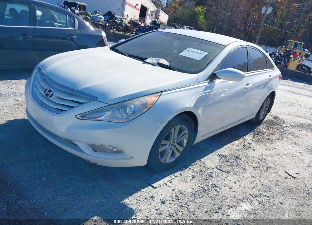 2013 HYUNDAI SONATA GLS VIN: 5NPEB4AC9DH611234