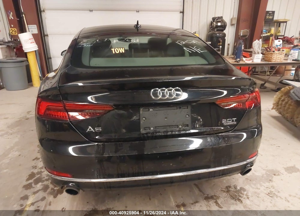 2018 AUDI A5 2.0T PREMIUM VIN: WAUANCF50JA086932