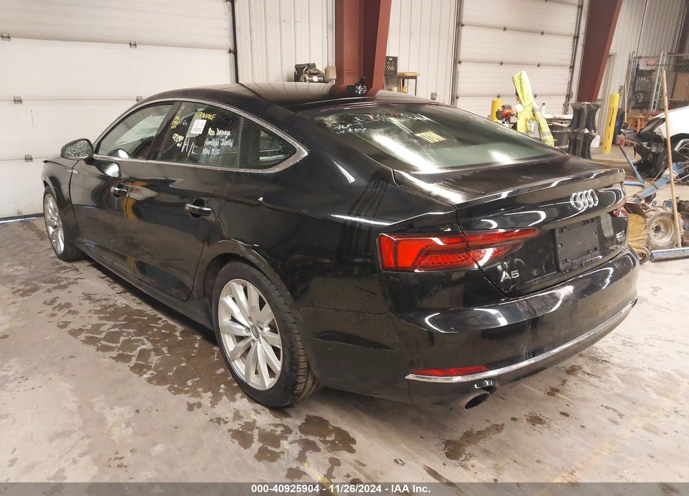 2018 AUDI A5 2.0T PREMIUM VIN: WAUANCF50JA086932