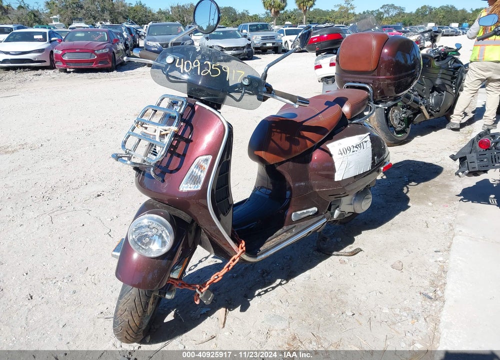 2014 VESPA GTS 300 SUPER VIN: ZAPM459L2E5902030