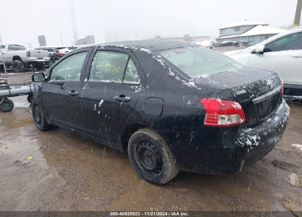 2008 TOYOTA YARIS VIN: JTDBT903481268022