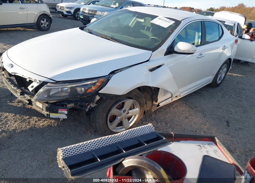 2015 KIA OPTIMA LX VIN: KNAGM4A75F5607574