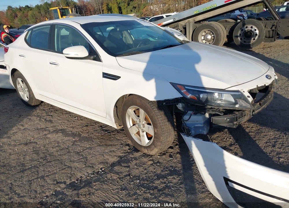 2015 KIA OPTIMA LX VIN: KNAGM4A75F5607574