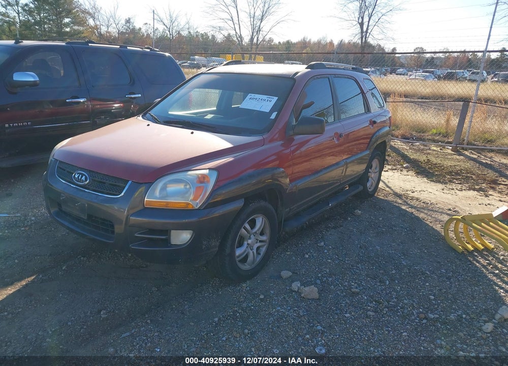 2006 KIA SPORTAGE EX V6/LX V6 VIN: KNDJF723567272207