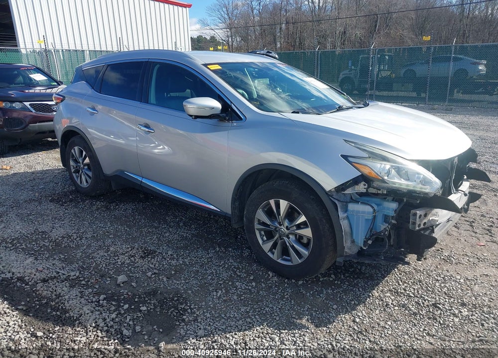 2015 NISSAN MURANO SL VIN: 5N1AZ2MGXFN249880