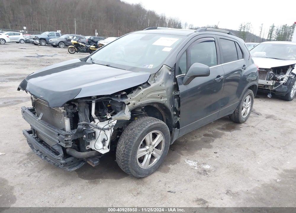 2016 CHEVROLET TRAX LT VIN: 3GNCJPSB4GL158573