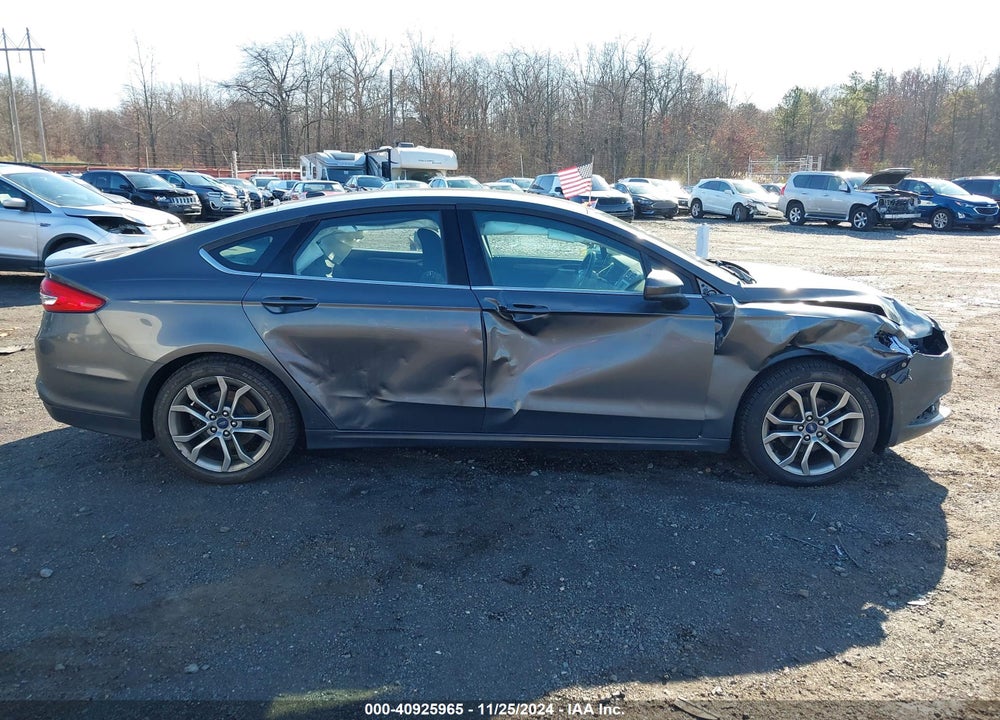 2017 FORD FUSION S VIN: 3FA6P0G77HR107153