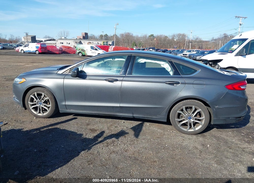 2017 FORD FUSION S VIN: 3FA6P0G77HR107153