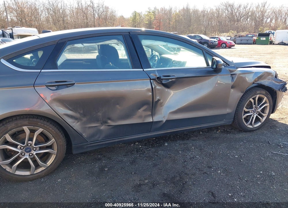 2017 FORD FUSION S VIN: 3FA6P0G77HR107153