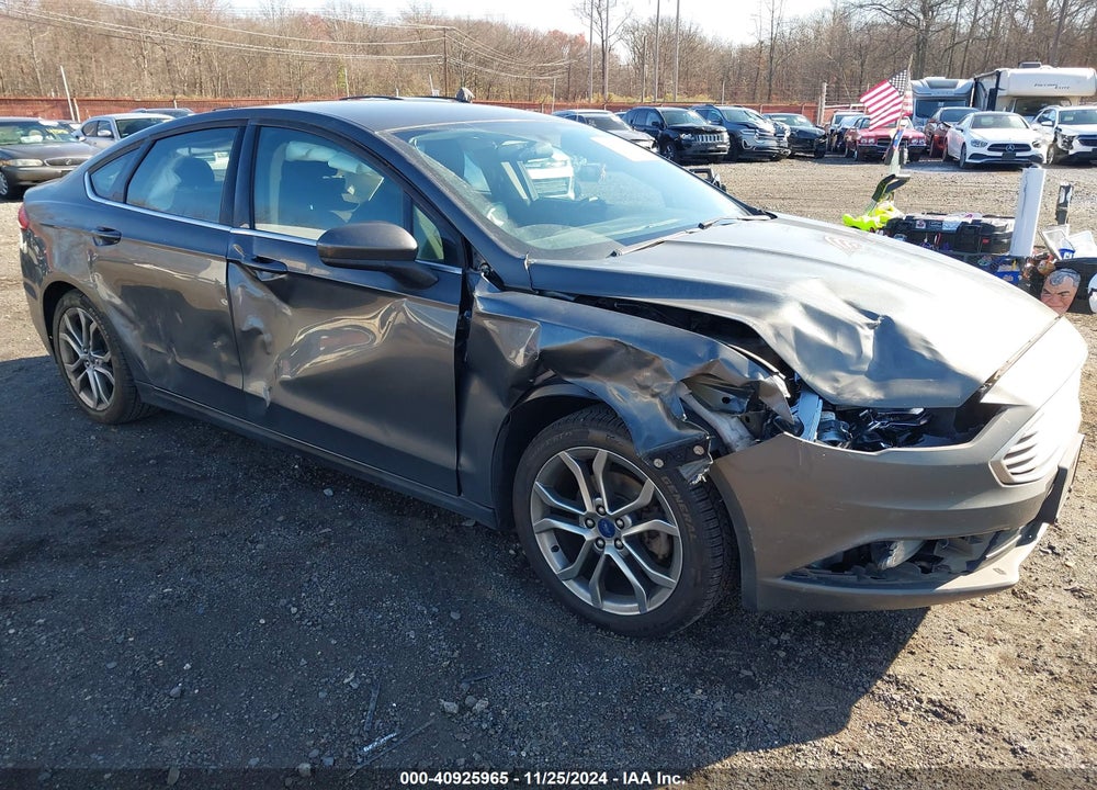 2017 FORD FUSION S VIN: 3FA6P0G77HR107153