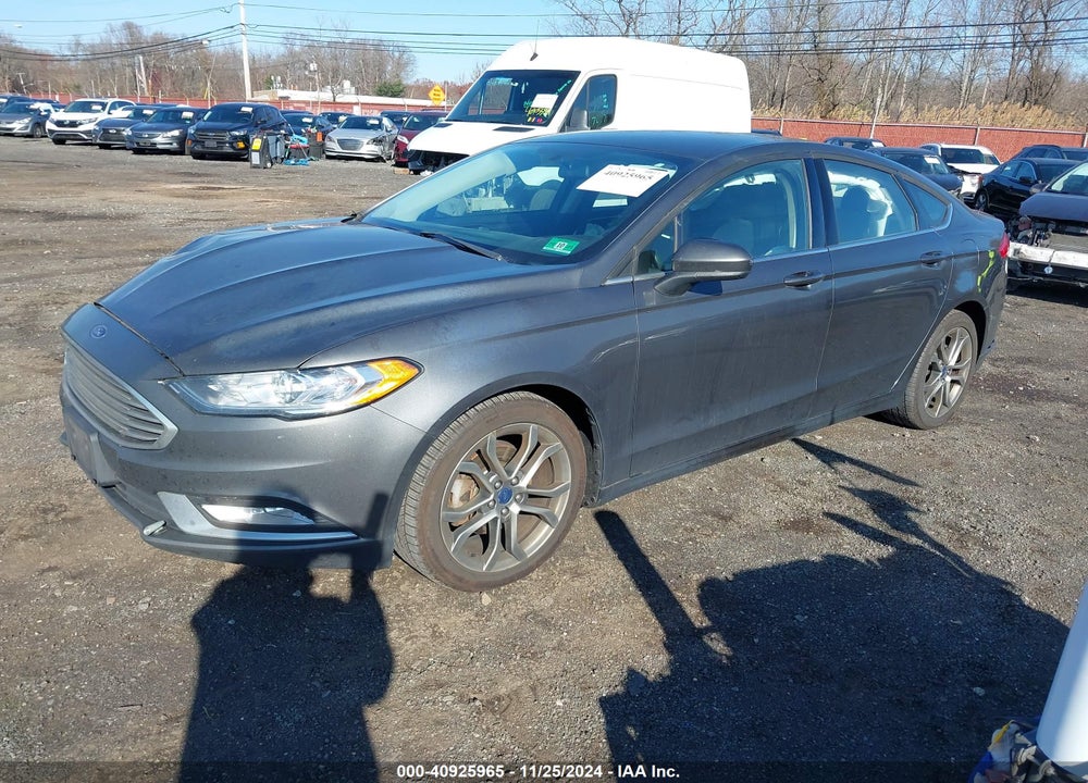 2017 FORD FUSION S VIN: 3FA6P0G77HR107153
