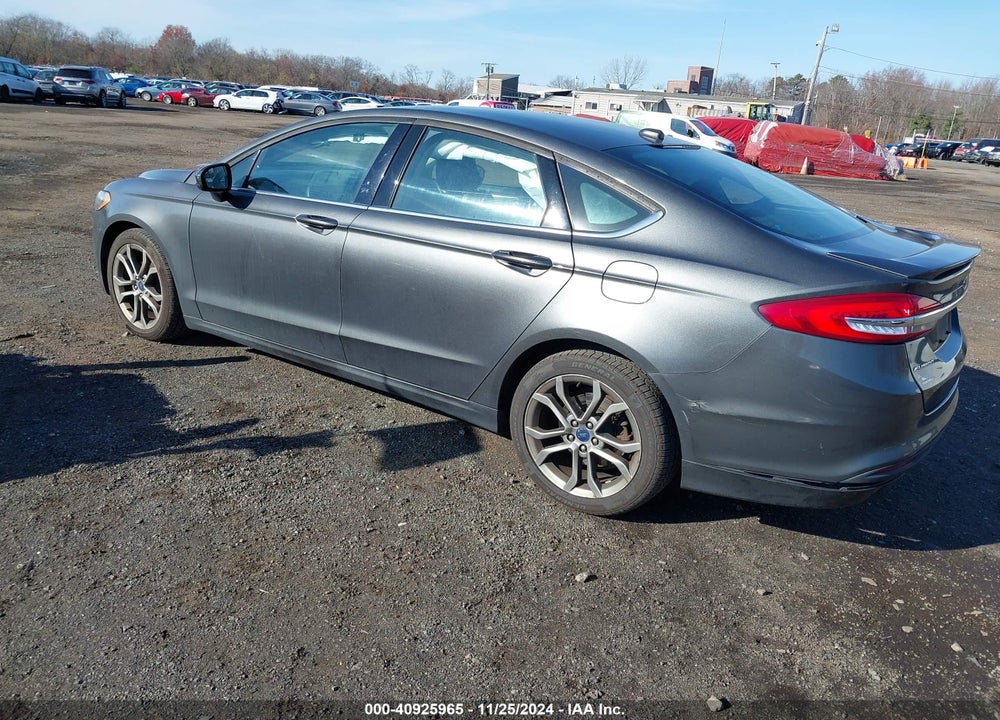 2017 FORD FUSION S VIN: 3FA6P0G77HR107153