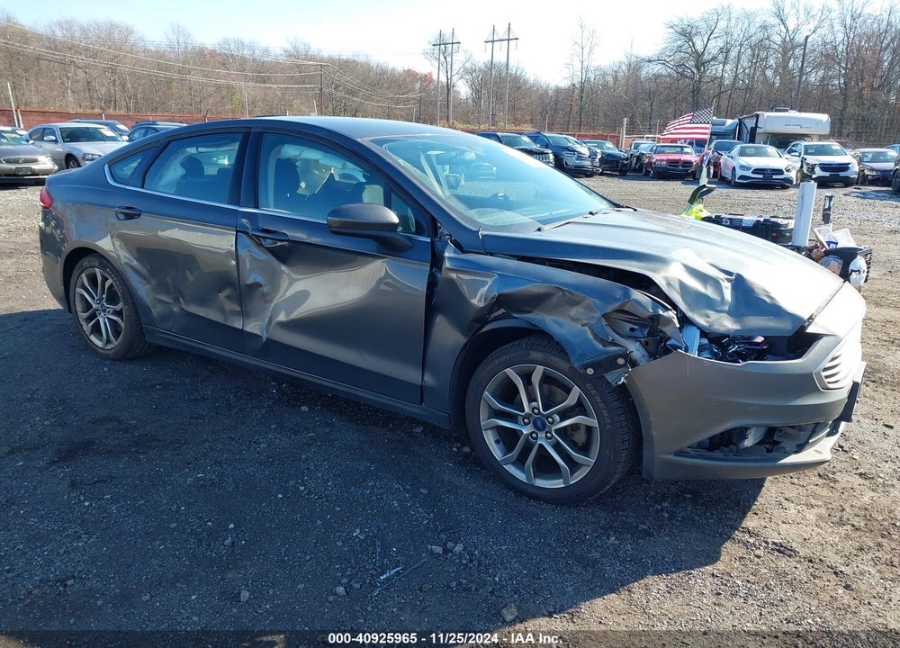 2017 FORD FUSION S VIN: 3FA6P0G77HR107153