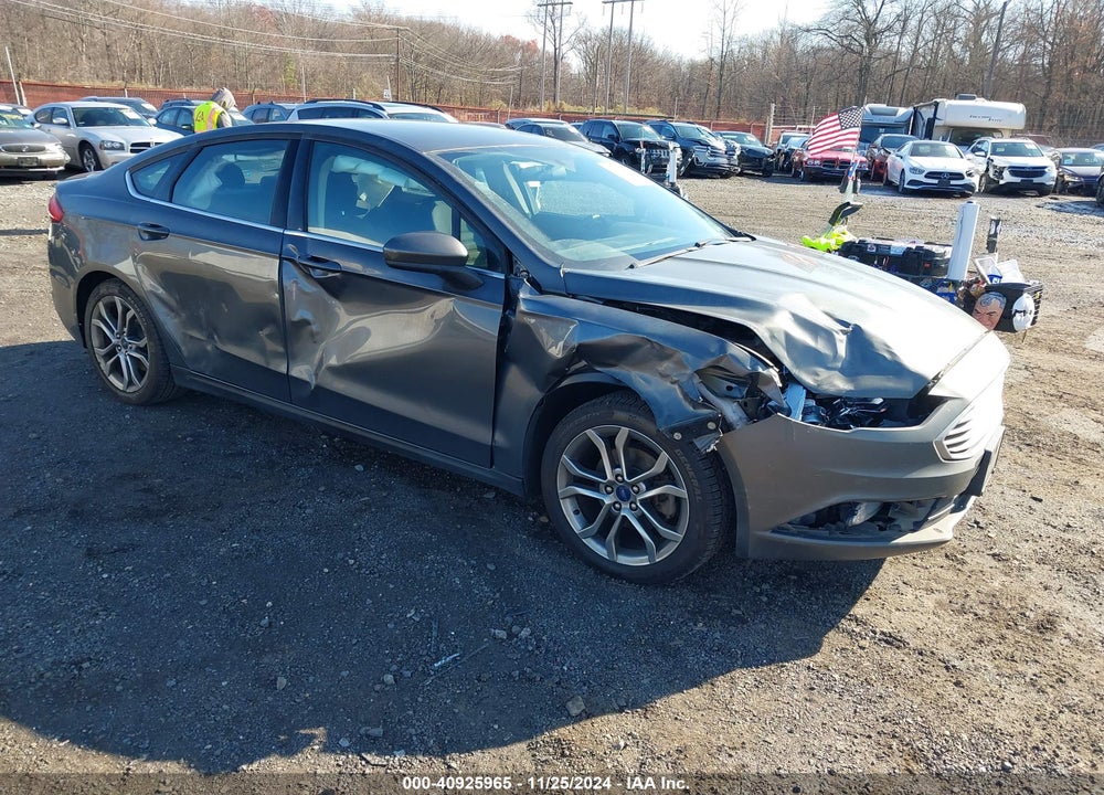 2017 FORD FUSION S VIN: 3FA6P0G77HR107153