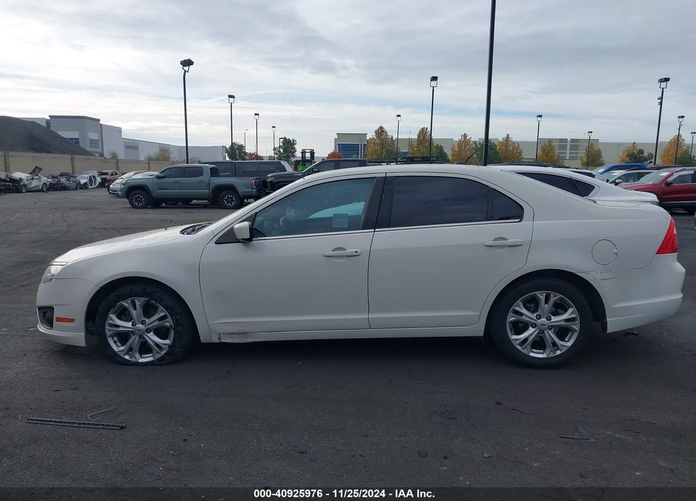 2012 FORD FUSION SE VIN: 3FAHP0HG5CR274241